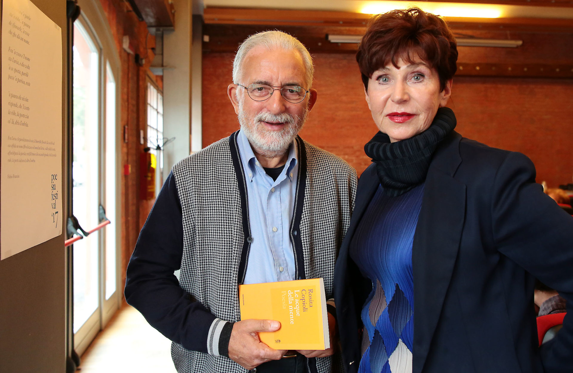 Francesco Scarabicchi e Rosita Copioli - Poesia Festival '17 photo © Elisabetta Baracchi Francesco Scarabicchi e Rosita Copioli - Poesia Festival '17 photo © Elisabetta Baracchi