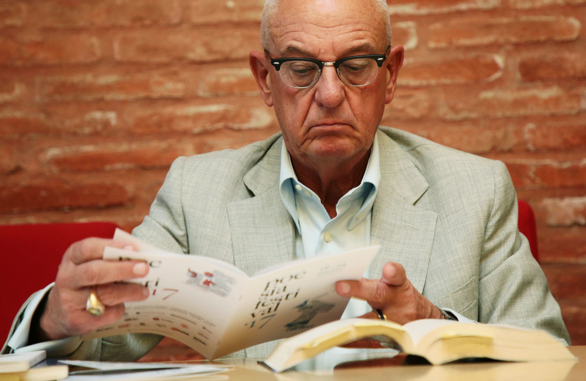Roberto Mussapi - Poesia Festival '17 photo © Elisabetta Baracchi Roberto Mussapi - Poesia Festival '17 photo © Elisabetta Baracchi