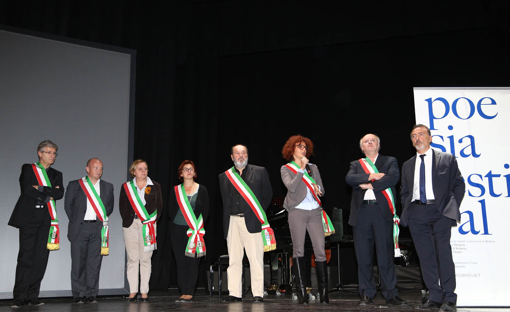 I sindaci dell’Unione inaugurano il poesiafestival ’12 ph.© Serena Campanini