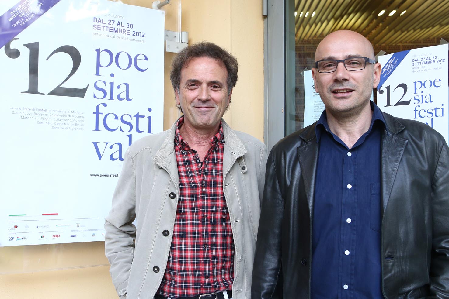 Incontro con i poeti a Castelnuovo Rangone  Loretto Rafanelli  con Roberto Galaverni. ph. © Serena Campanini