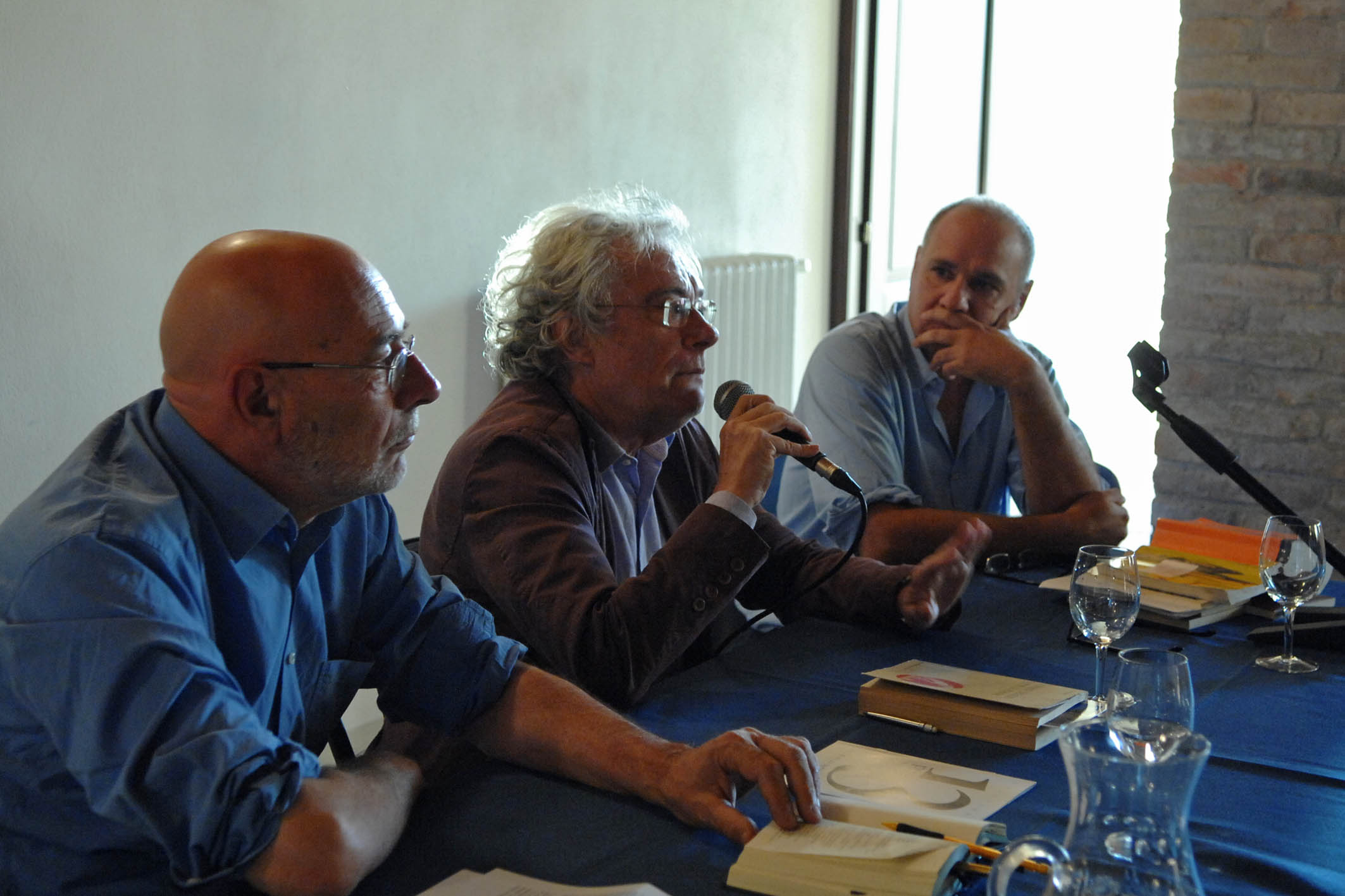 Poesia Festival ’13 Omaggio a Vittorio Sereni con Maurizio Cucchi e Mario Santagostini photo © Serena Campanini-Elisabetta Baracchi