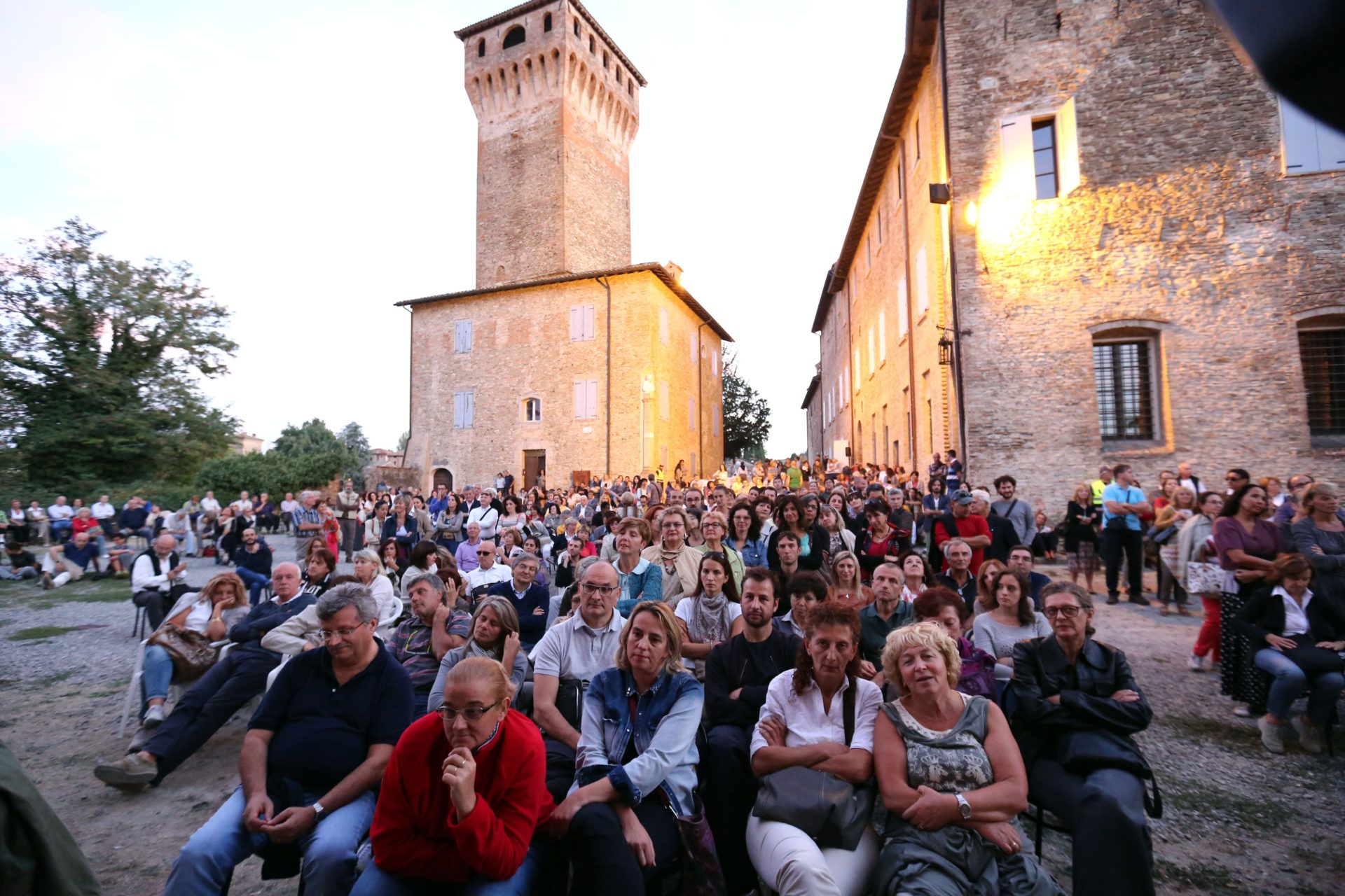 Il pubblico di Poesia Festival