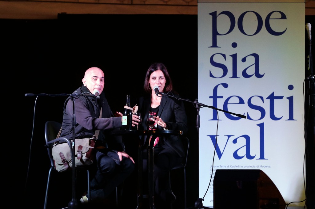 Marco Vacondio e Paola Turci a Poesia Festival '14 :: photo Serena Campanini-Elisabetta Baracchi