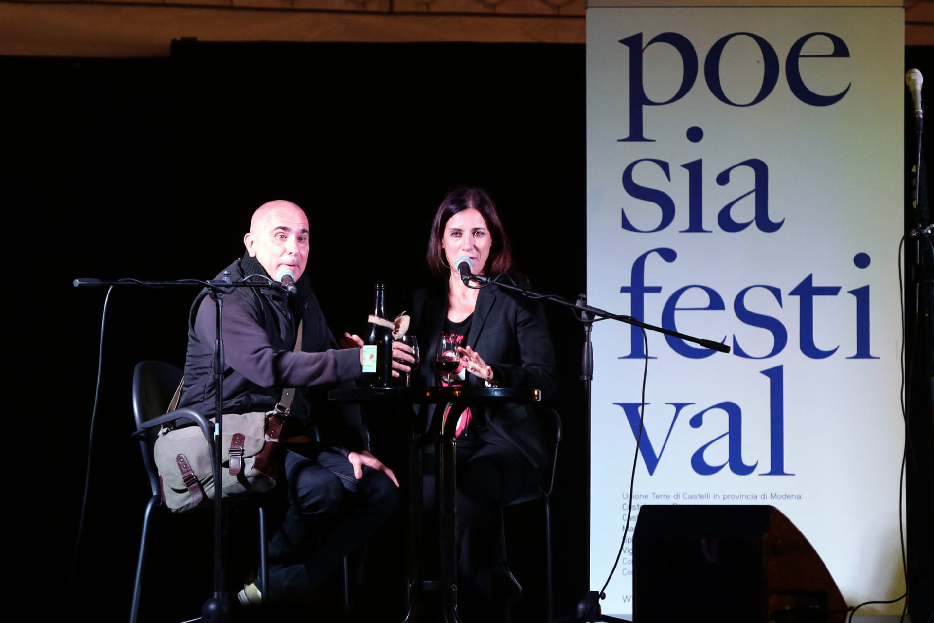 Marco Vacondio e Paola Turci a Poesia Festival ’14 :: photo Serena Campanini-Elisabetta Baracchi
