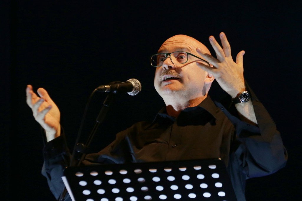 Tiziano Scarpa in Lo show dei tuoi sogni - Poesia Festival '14 :: photo Serena Campanini-Elisabetta Baracchi