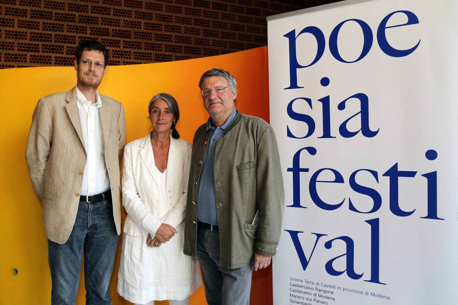 Paolo Febbraro, Cristina Alziati e Alberto Bertoni – Poesia Festival ’14 :: photo Serena Campanini-Elisabetta Baracchi