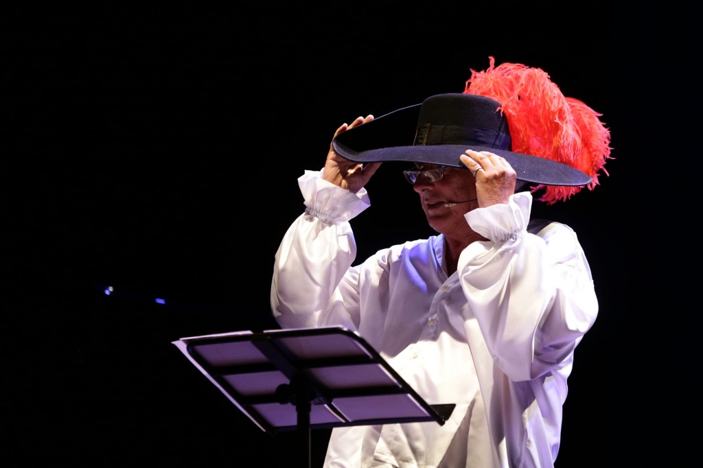 Stefano Benni in Cyrano de Bergerac a Poesia Festival '14 :: photo Serena Campanini-Elisabetta Baracchi