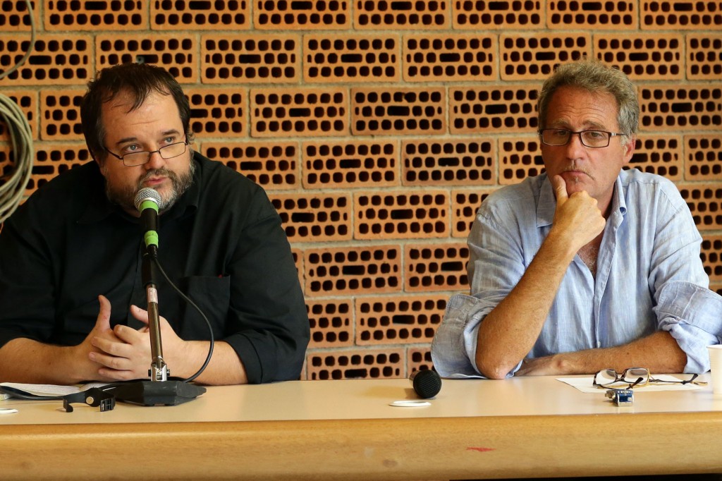 Andrea Cortellessa e Gabriele Frasca a Poesia Festival '14 :: photo Serena Campanini-Elisabetta Baracchi