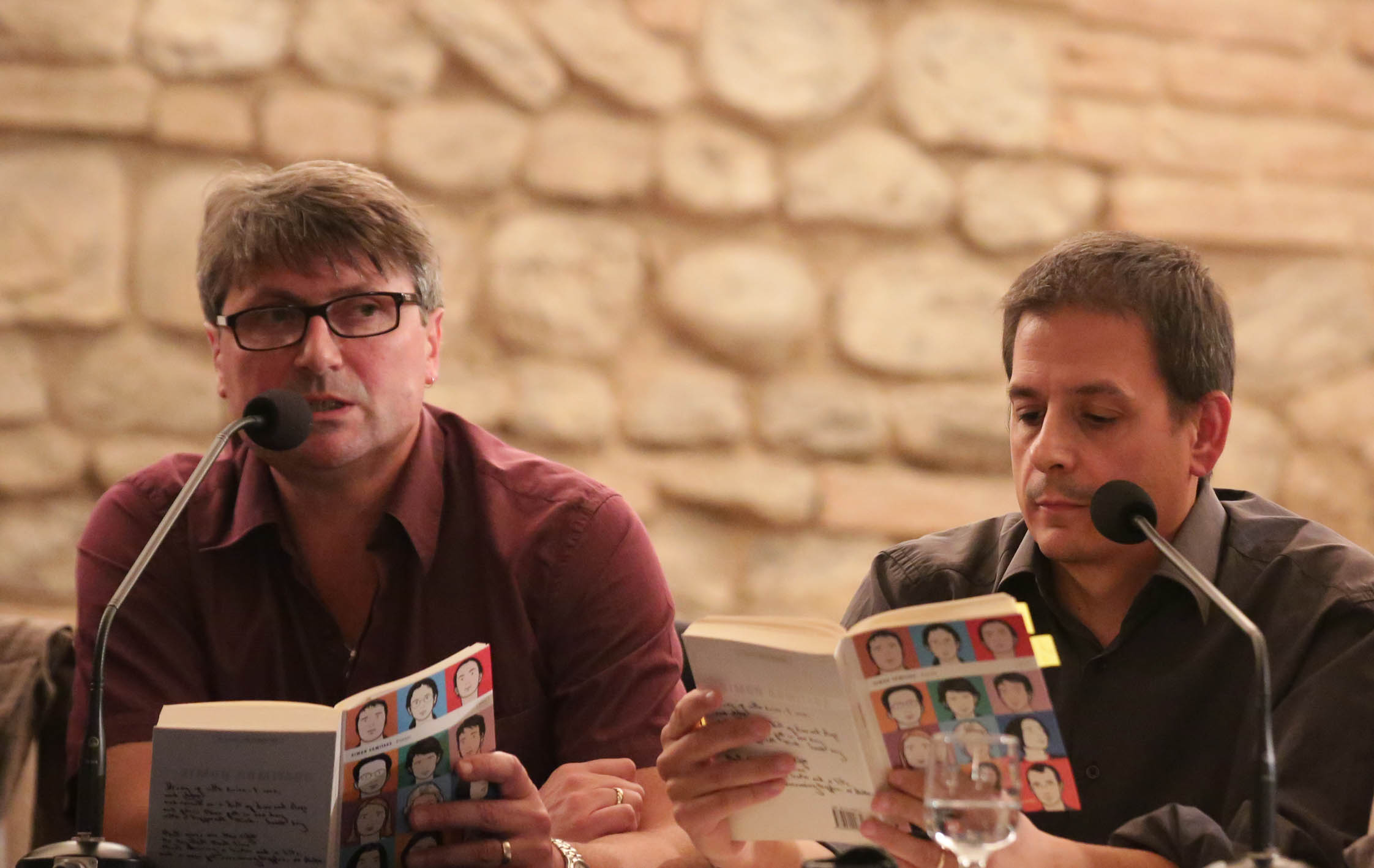 Simon Armitage e Luca Guerneri a Poesia Festival ’14 :: photo Serena Campanini-Elisabetta Baracchi