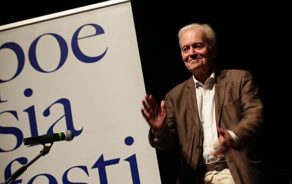 Nanni Balestrini all'inaugurazione di Poesia Festival '14 :: photo Serena Campanini-Elisabetta Baracchi