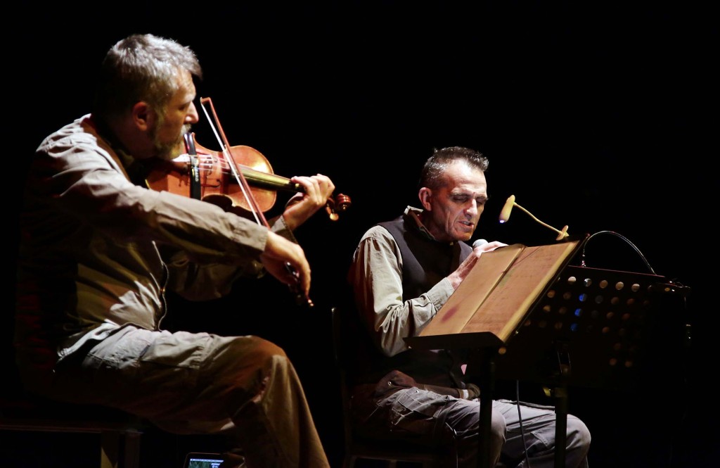 Giovanni Lindo Ferretti ed Ezio Bonicelli :: Ph© Baracchi-Campanini