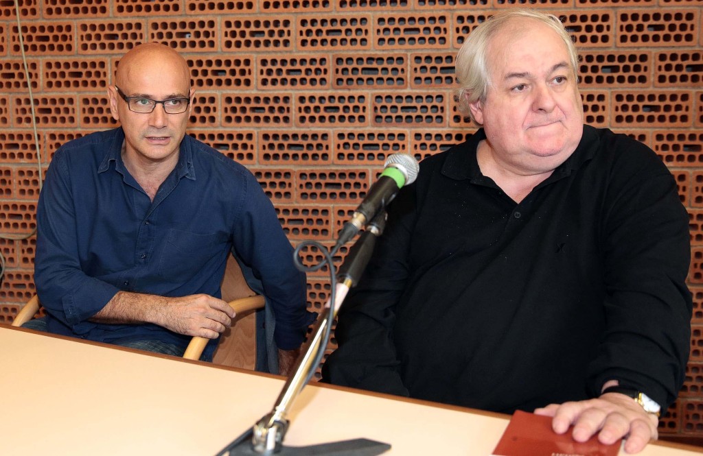 Roberto Galaverni e Milo De Angelis :: Ph© Baracchi-Campanini