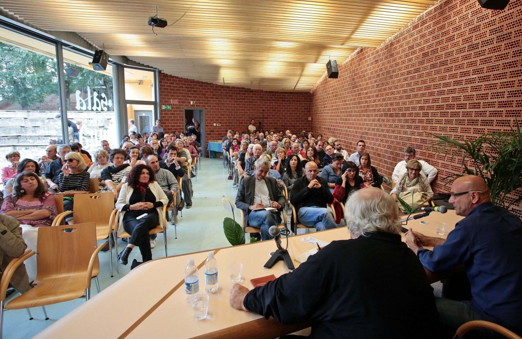 Roberto Galaverni e Milo De Angelis :: Ph© Baracchi-Campanini