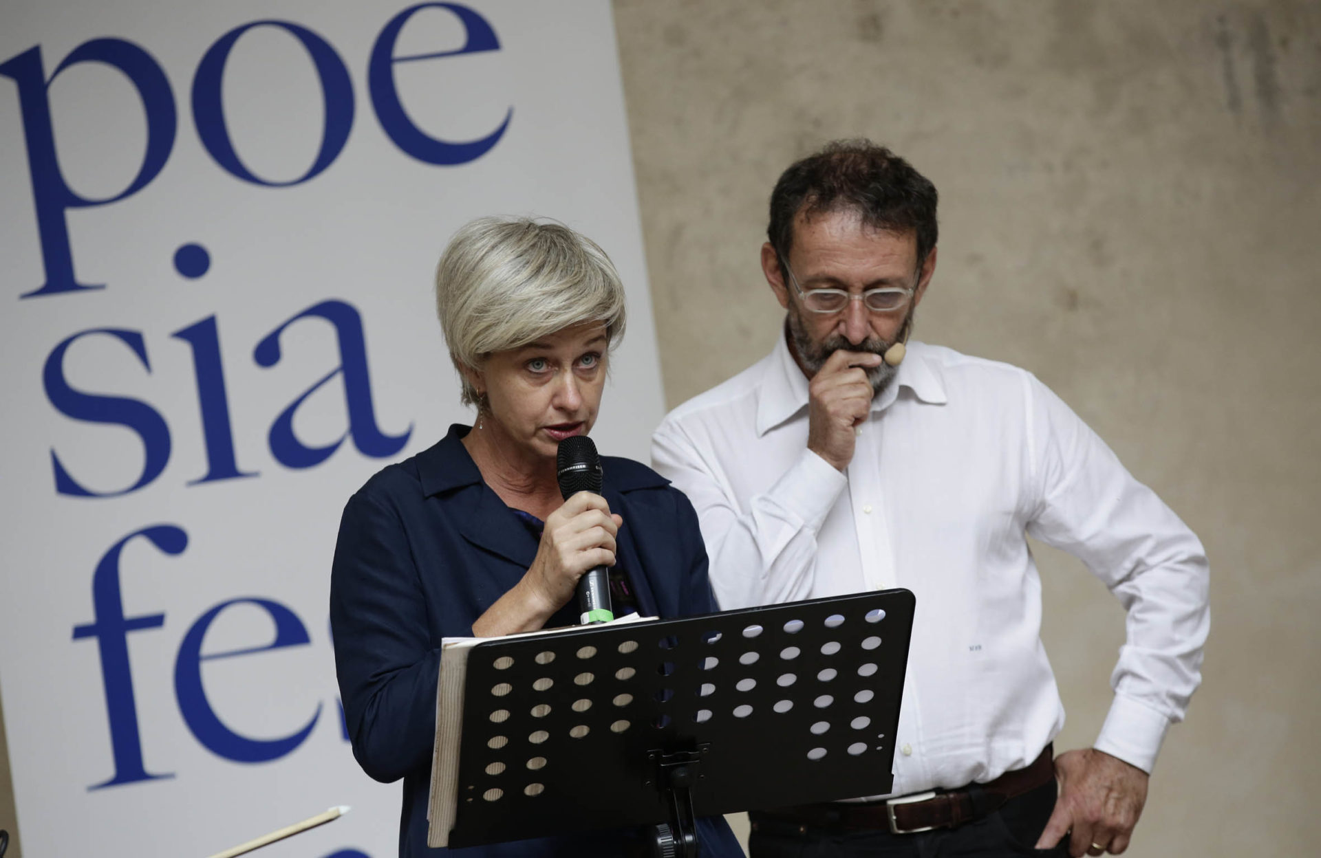 Giovanna Zucconi e Michele Serra