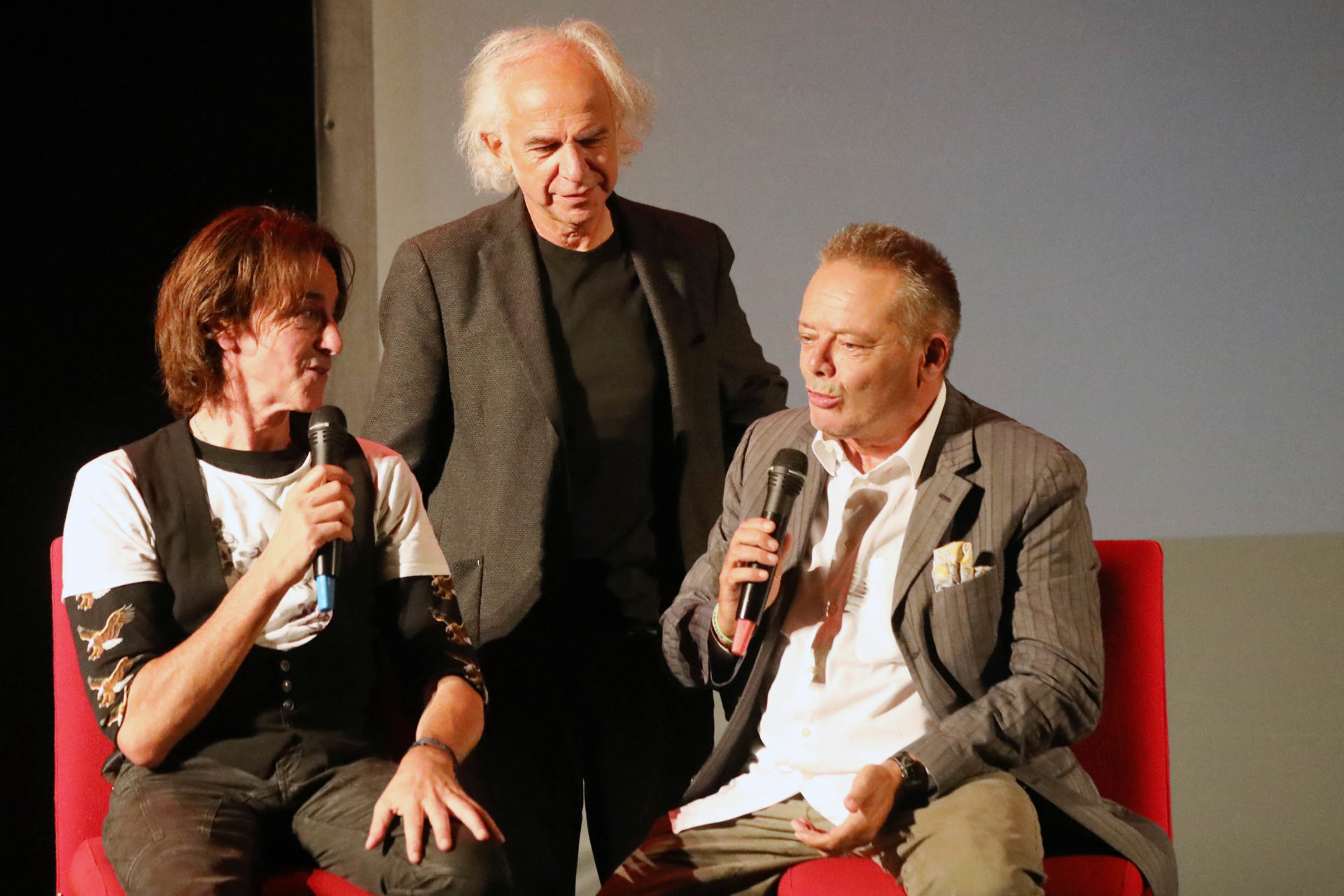 Alberto Fortis, Roberto Alperoli e Leo Turrini Alberto Fortis, Roberto Alperoli e Leo Turrini