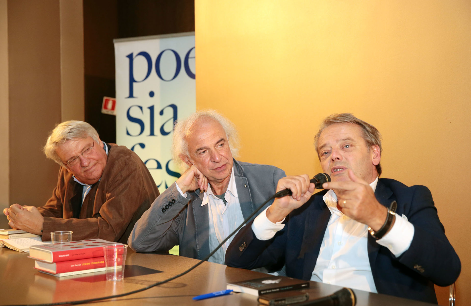 Alberto Bertoni, Roberto Alperoli e Leo Turrini – photo © Serena Campanini