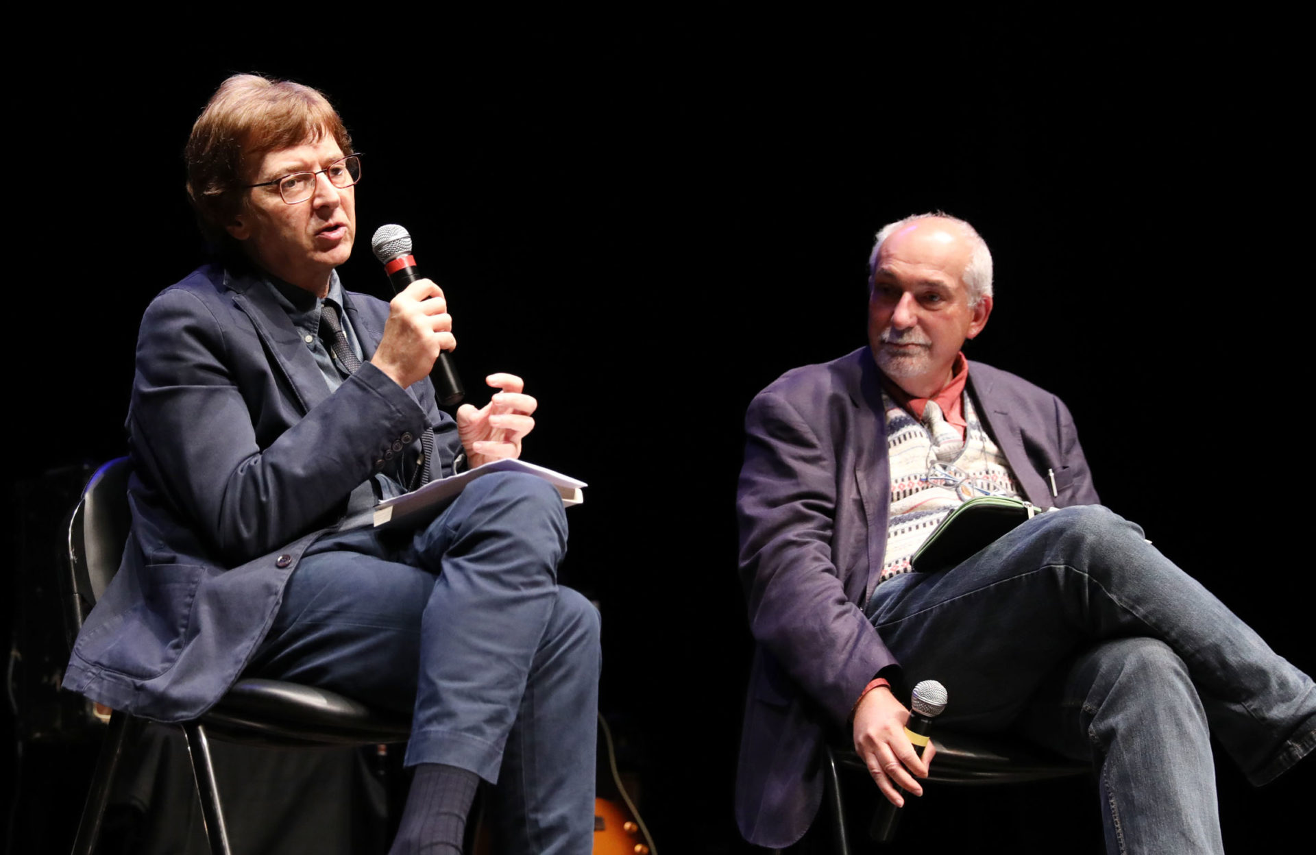 Antonio Taormina e Michele Smargiassi a Poesia Festival ’17 – photo © Serena Campanini