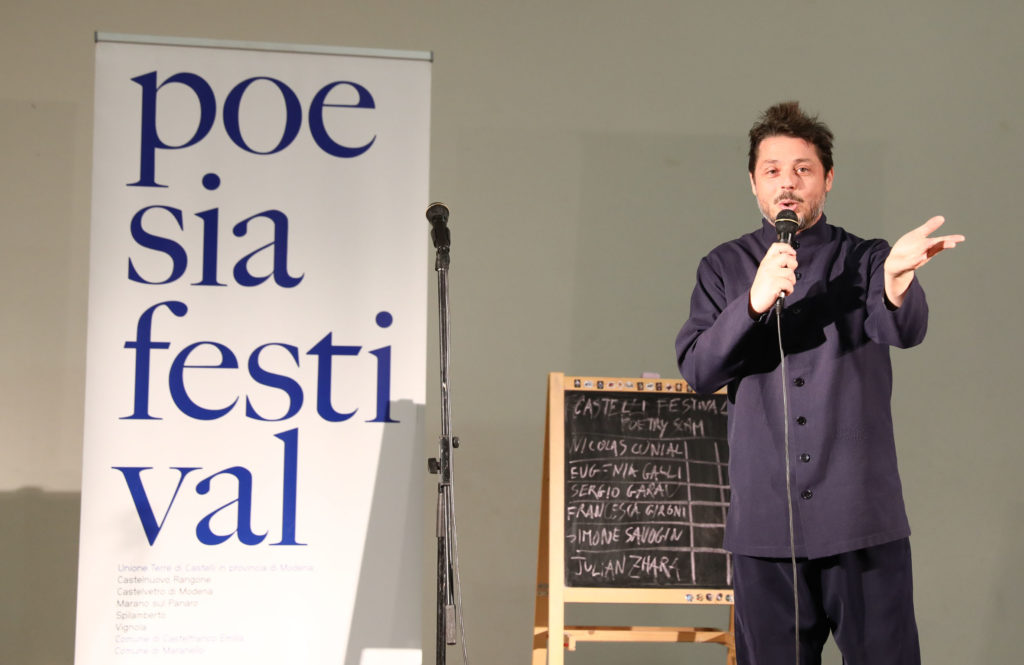 Dome Bulfaro Castelli poetry Slam - Poesia Festival 2017 photo © Serena Campanini