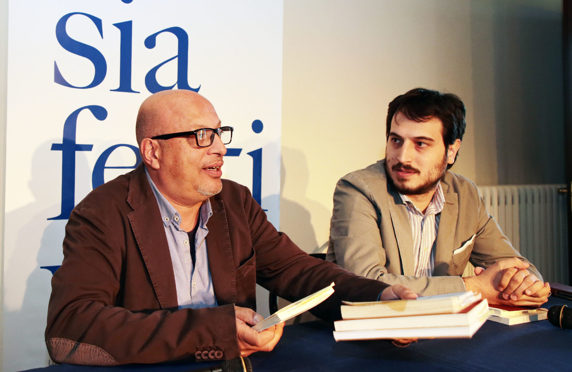 Fabio Franzin e Marco Bini a Poesia Festival ’17 – photo © Elisabetta Baracchi