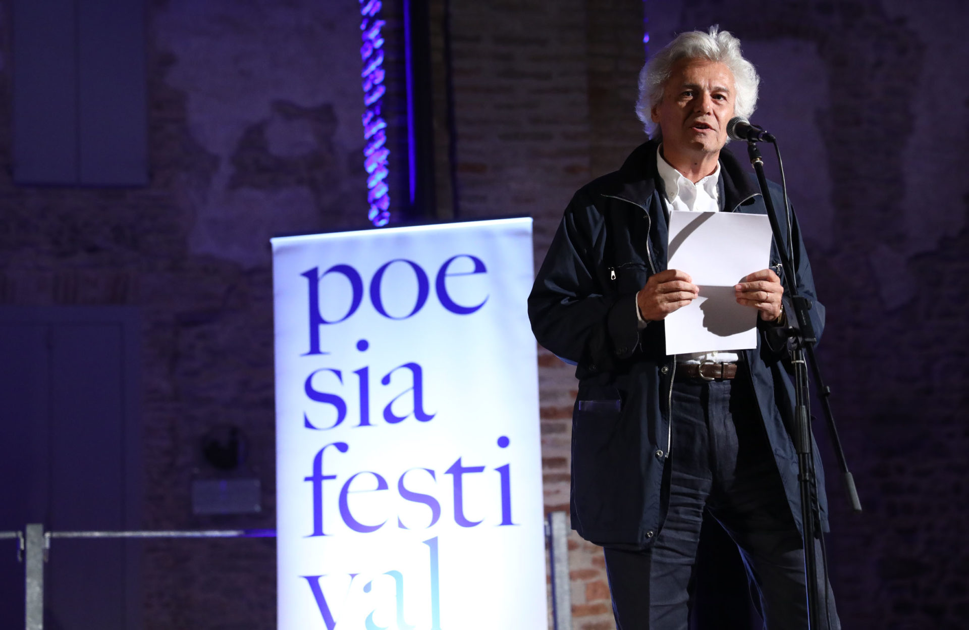 Gianni D’Elia a Poesia Festival ’17 – photo© Serena Campanini