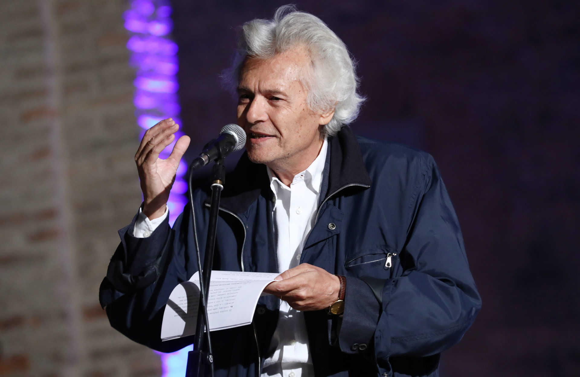 Gianni D’Elia a Poesia Festival ’17 – photo© Serena Campanini Gianni D’Elia a Poesia Festival ’17 – photo© Serena Campanini