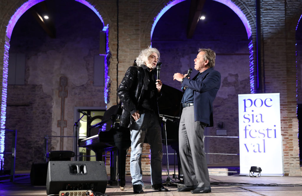 Morgan e Leo Turrini a Poesia Festival '17 -photo© Serena Campanini