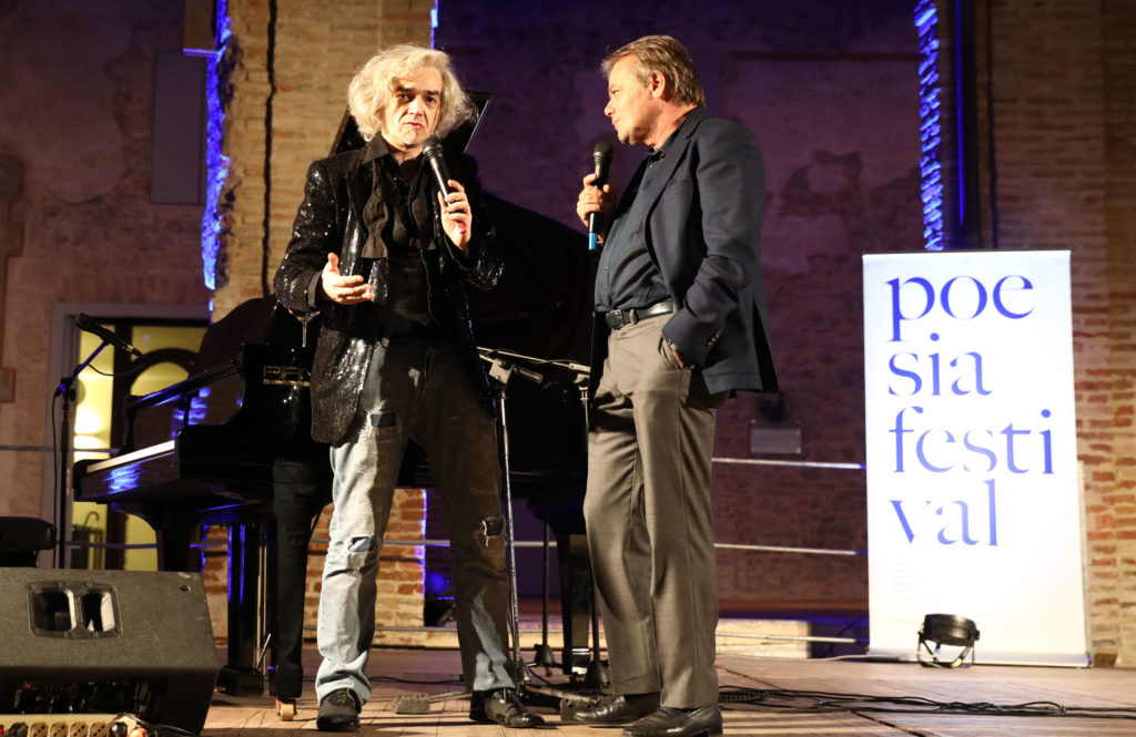 Morgan e Leo Turrini a Poesia Festival '17 -photo© Serena Campanini