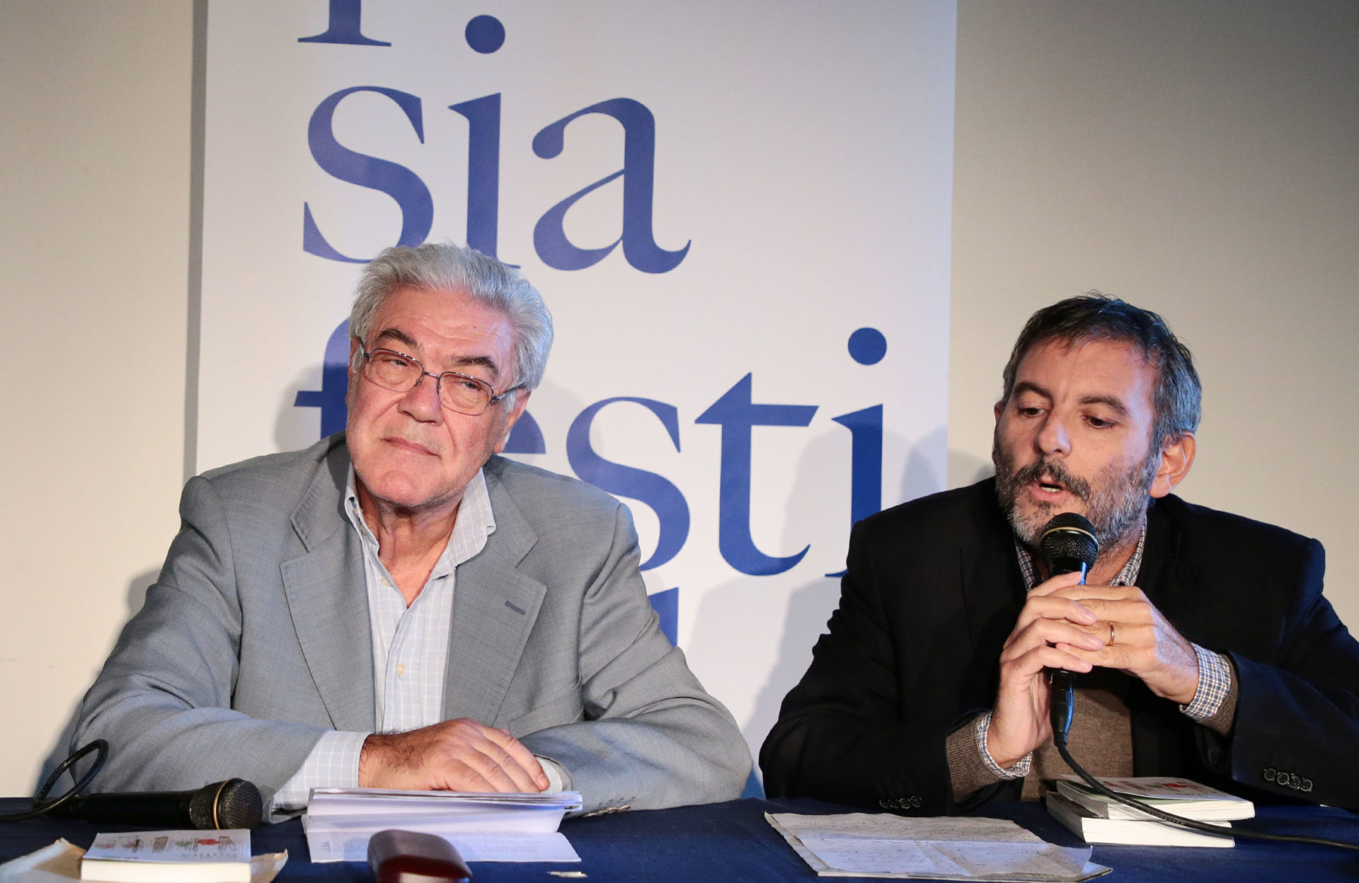 Nino De Vita e Guido Monti a Poesia Festival ’17 – photo © Elisabetta Baracchi