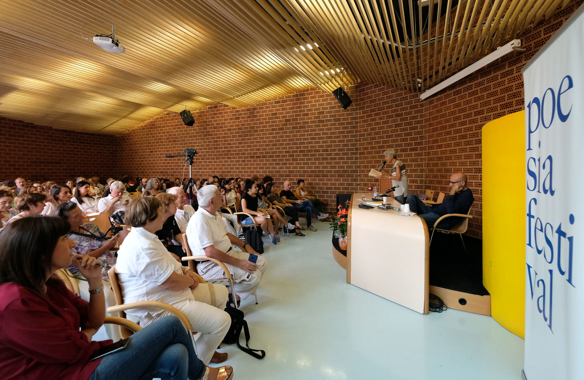 Biancamaria Frabotta castelnuovo rangone poesia festival ’18 photo © Serena Campanini