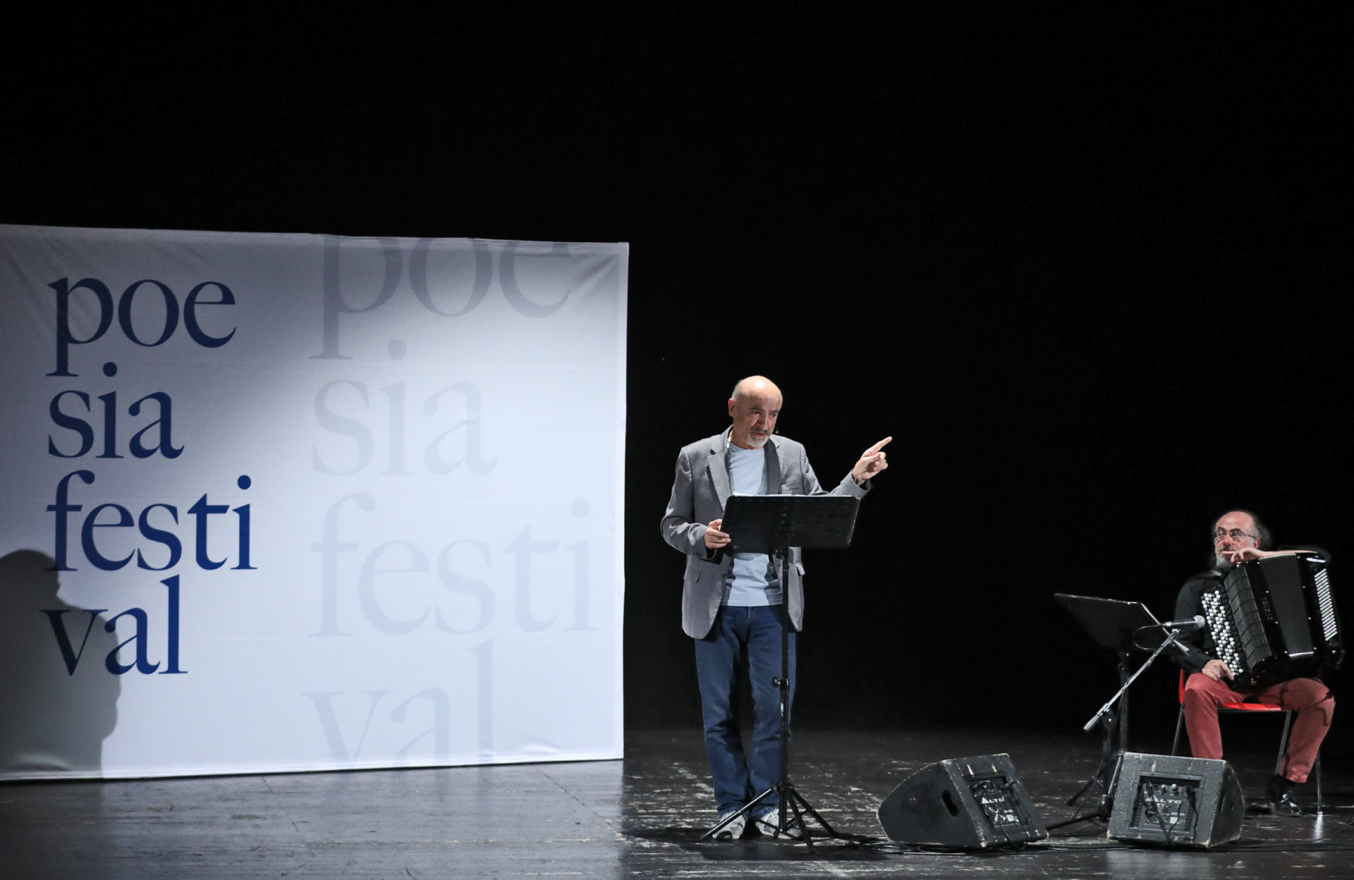 ivano marescotti romagna mia savignano sul panaro poesia festival ’18 photo © Serena Campanini