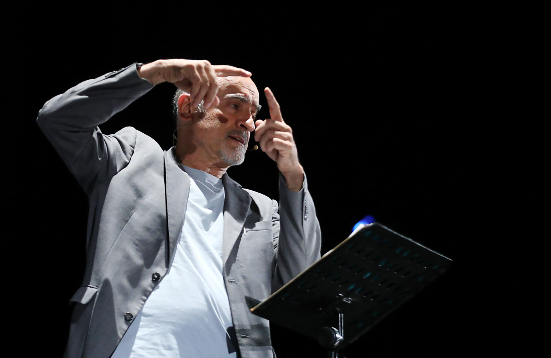 ivano marescotti romagna mia savignano sul panaro poesia festival ’18 photo © Serena Campanini