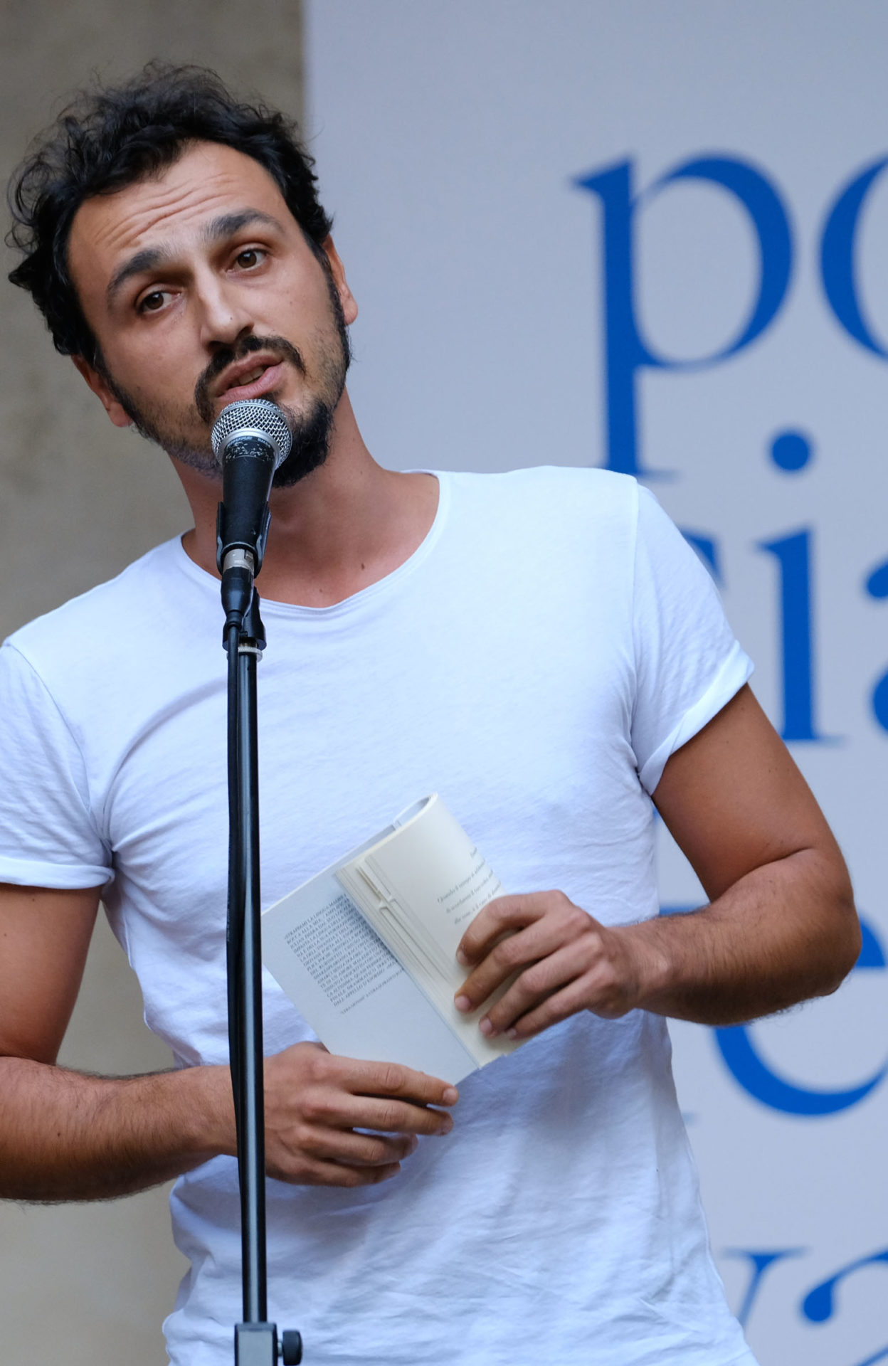 julian zhara Spilamberto poesia festival ’18 photo © Serena Campanini