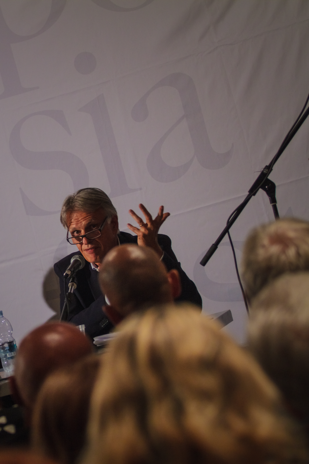 stefano lusuardi castelnuovo rangone Poesia Festival ’18 photo © Fiorenza Zoboli