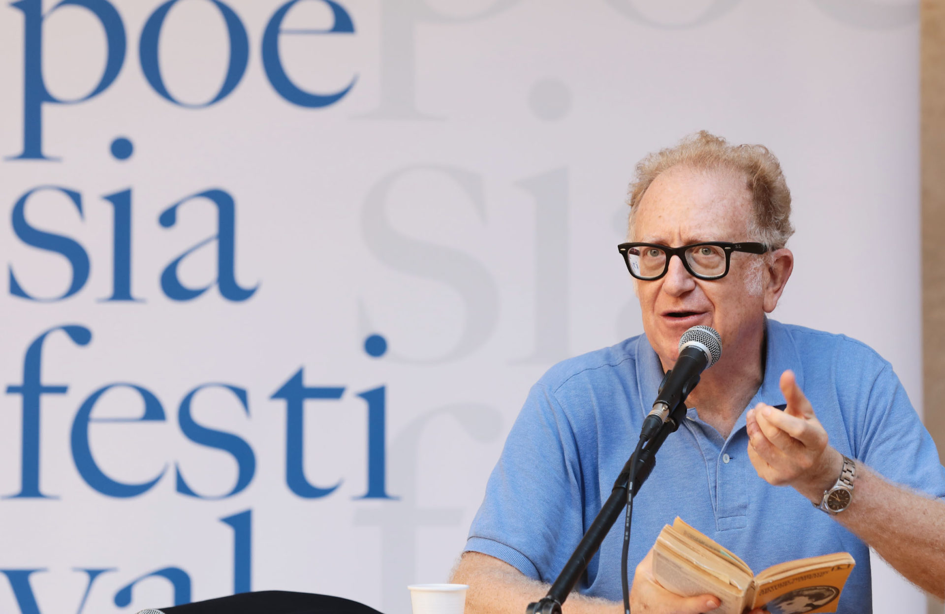 valerio magrelli Spilamberto poesia festival ’18 photo © Elisabetta Baracchi