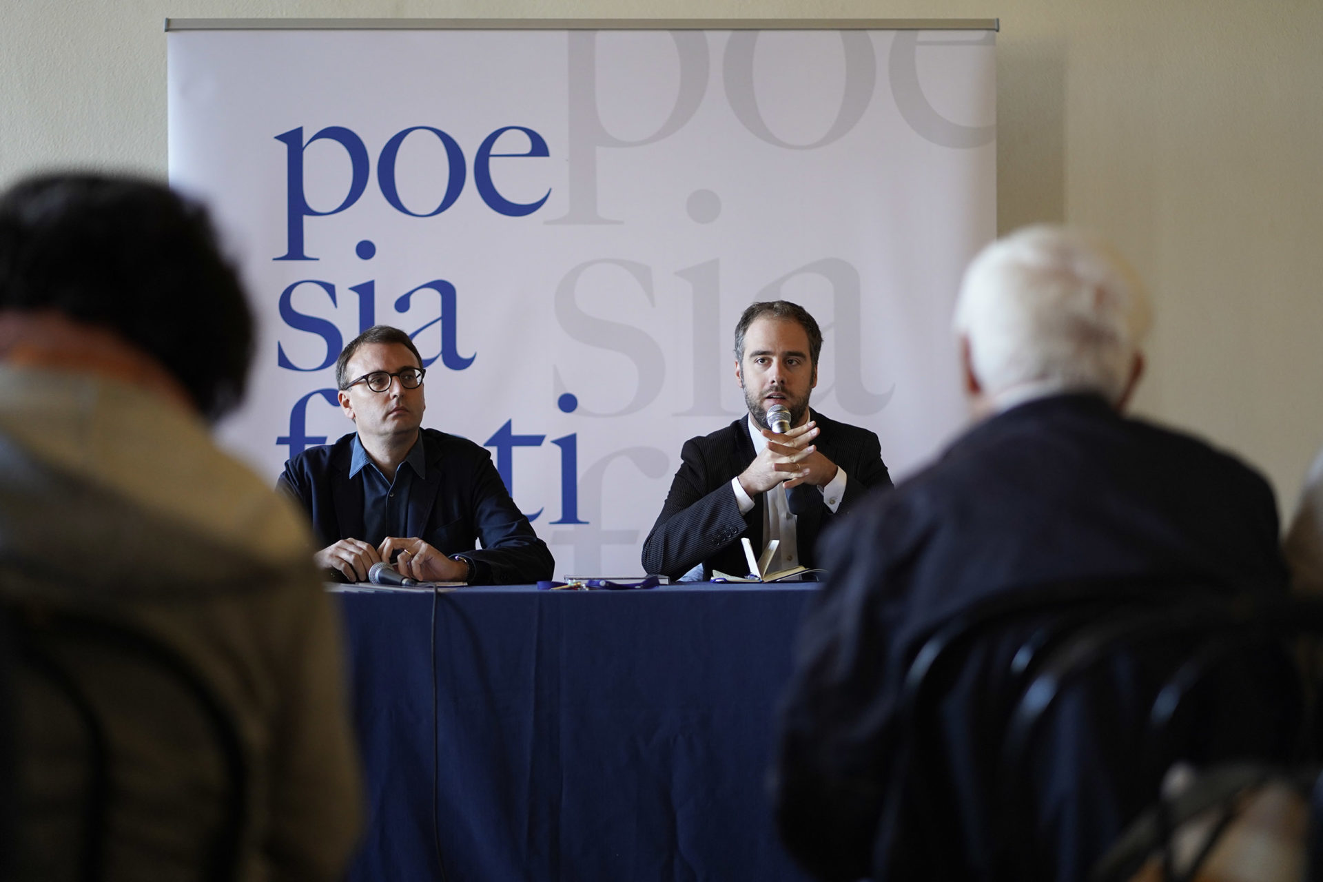 corrado benigni e guido mattia gallerani levizzano rangone poesia festival 2019 modena